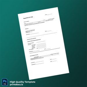 ASPC Editable Move Out Form Template in Word and PDF formats