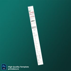 Airtel Editable Bill Template in Word and PDF formats