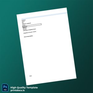Printable Australia HCL Australia Employment Verification Letter Template (Word & PDF) Image Preview - PrintDocs