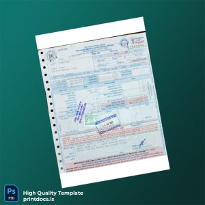 Bangladesh BRAC Bank Ltd Editable Utility Bill Template in Word and PDF formats