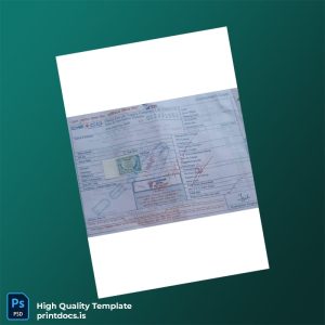 Bangladesh Dhaka Electric Supply Company Ltd DESCO Editable Electricity Bill Template in Word and PDF formats