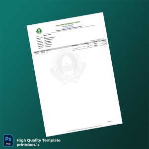 Bangladesh IBBL Bank Statement Template in Word and PDF formats