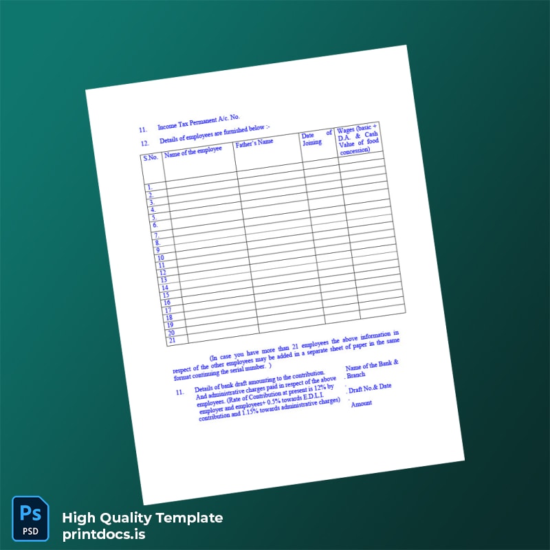 Printable Country Registration Certificate Template in Word and PDF formats page 2 Image Preview - PrintDocs
