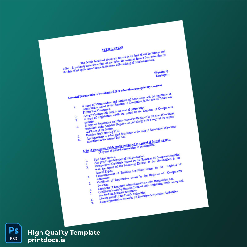 Printable Country Registration Certificate Template in Word and PDF formats page 3 Image Preview - PrintDocs