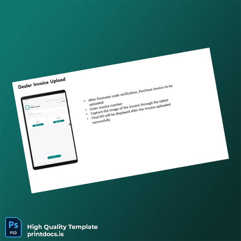 Editable App Features Document Template in Word and PDF formats page 3