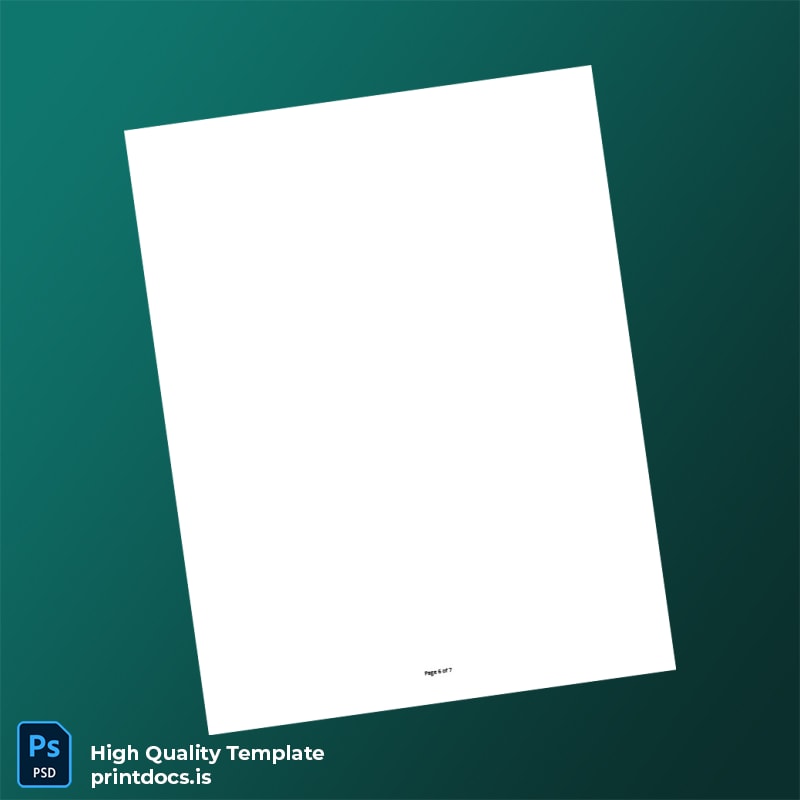 Printable Experience Certificate Template in Word and PDF formats page 6 Image Preview - PrintDocs