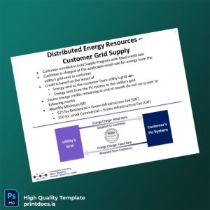 Hawaiian Electric Editable Utility Bill Template in Word and PDF formats