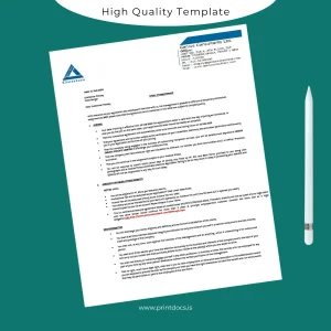 Printable India Genius Consultants Employment Verification Letter Template (Word & PDF) Image Preview - PrintDocs