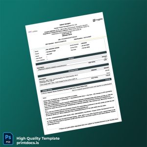 India Adani Aangan Editable Electricity Bill Template in Word and PDF formats