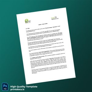 Printable India BMP eGroup Solution Pvt Ltd Employment Verification Letter Template (Word & PDF) Image Preview - PrintDocs