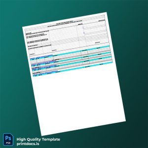 India Citi Bank Statement Template in Word and PDF formats