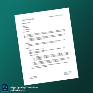 Printable India Cuentro Services Employment Verification Letter Template (Word & PDF) Image Preview - PrintDocs