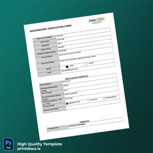 Printable India Cyemptive Technologies Employment Verification Letter Template (Word & PDF) Image Preview - PrintDocs