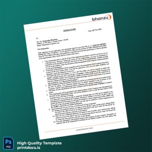 Printable India Exploring Infinities Edtech Pvt Ltd Employment Verification Letter Template (Word & PDF) Image Preview - PrintDocs