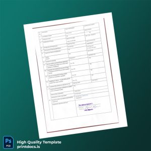 Printable India Indus Exports Employment Verification Letter Template (Word & PDF) Image Preview - PrintDocs