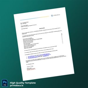 Printable India LTI Mindtree Employment Verification Letter Template (Word & PDF) Image Preview - PrintDocs