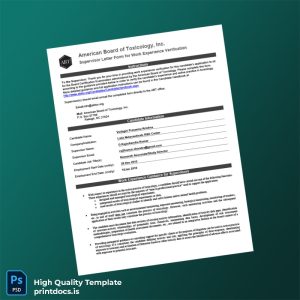 Printable India Laila Nutra Employment Verification Letter Template (Word & PDF) Image Preview - PrintDocs