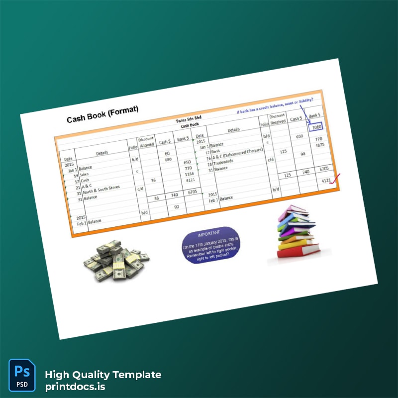 Malaysia Editable BRS Format For Form 4 and Form 5 Template in Word and PDF formats page 4