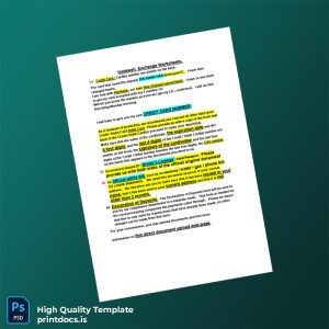 New Zealand Tradewell Exchange Editable Worksheets Template in Word and PDF formats