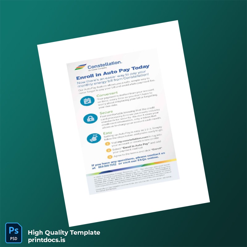 Not Specified Editable Bill Template in Word and PDF formats page 5