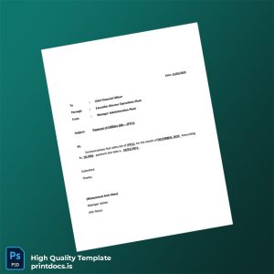 PTCL Editable Utility Bill Template in Word and PDF formats