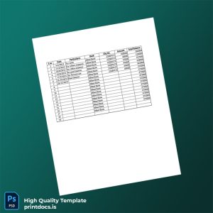 Pakistan Allied Bank Bank Statement Template in Word and PDF formats