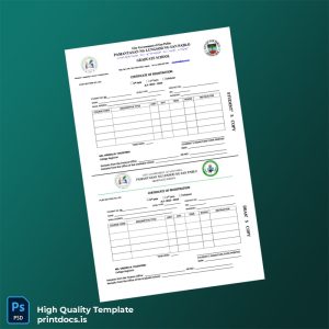 Printable Philippines City Government of San Pablo Certificate of Registration Template (Word & PDF) Image Preview - PrintDocs