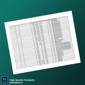 Ramdin Store Editable Utility Bill Template in Word and PDF formats