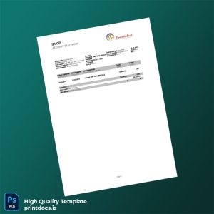 Serbia Wizards Time DOO Bank Statement Template in Word and PDF formats