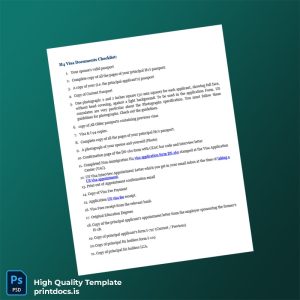 Printable USA Employer Employment Verification Letter Template (Word & PDF) Image Preview - PrintDocs