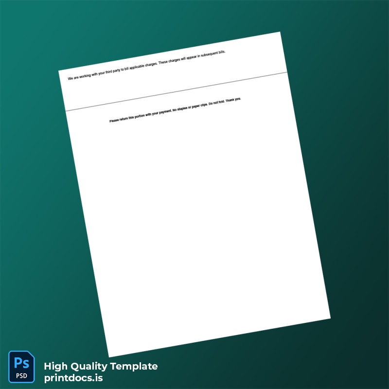 United Kingdom PG E Monterey Bay Community Power Editable Utility Bill Template in Word and PDF formats page 3