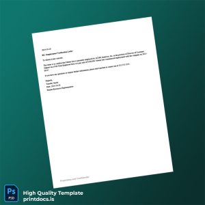 Printable United States ACME Americas Inc Employment Verification Letter Template (Word & PDF) Image Preview - PrintDocs