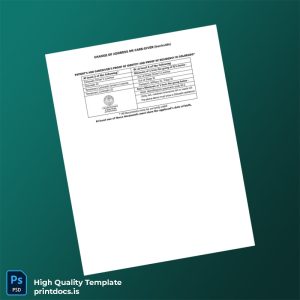 United States Colorado Department Of Public Health And Environment Editable Change Of Address Form Template in Word and PDF form