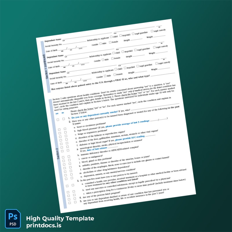 Printable United States Income Verification Letter Template in Word and PDF formats page 4 Image Preview - PrintDocs