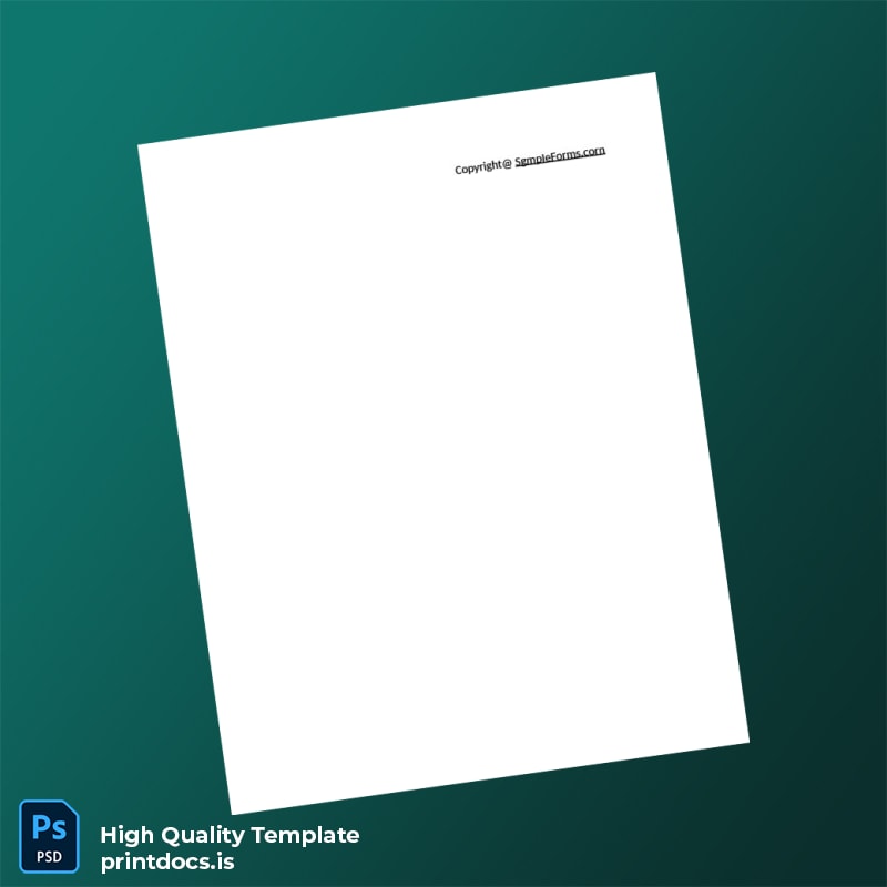 Printable United States Insure-Hut Inc Employment Verification Letter Template in Word and PDF formats page 2 Image Preview - PrintDocs