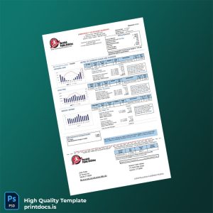 United States Norwich Public Utilities Editable Utility Bill Template in Word and PDF formats