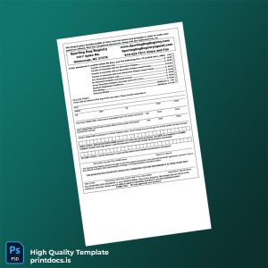 Printable United States Sporting Dog Registry Registration Certificate Template (Word & PDF) Image Preview - PrintDocs