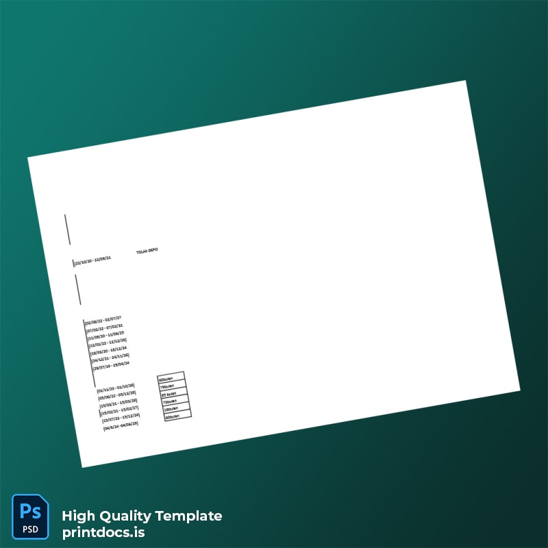 Unknown Editable Invoice Template in Word and PDF formats page 4