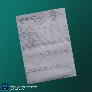 Zimbabwe CBZ Bank Statement Template in Word and PDF formats