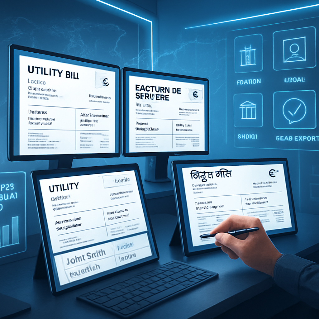 Editable Address Proof Templates for Faster Verification Worldwide