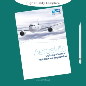 Printable Australia TAFE NSW Diploma of Aircraft Maintenance Engineering Template Image Preview - PrintDocs