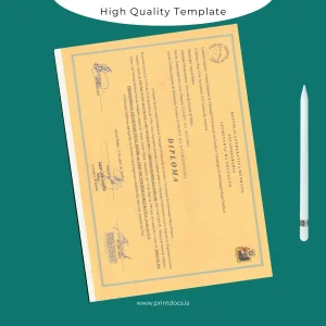 Printable Brazil Centro Estadual de Educação Profissional em Gestão e Tecnologia da Informação Technical Diploma Template Image Preview - PrintDocs