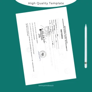 Printable Brazil Federal Rural University of Pernambuco Master's Degree Template Image Preview - PrintDocs