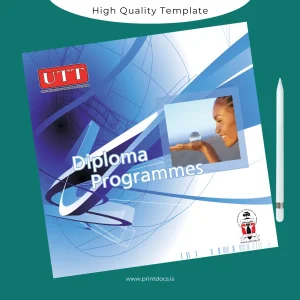 Printable Trinidad and Tobago University of Trinidad and Tobago National Engineering Technician Diploma Image Preview - PrintDocs