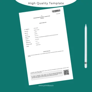 Printable Turkey Anadolu University Associate Degree in Sociology Template Image Preview - PrintDocs