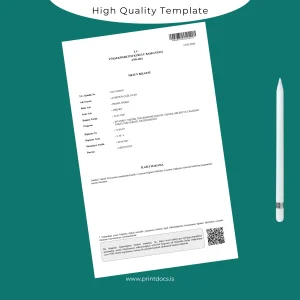 Printable Turkey Istanbul Technical University Bachelor of Science in Textile Engineering Template Image Preview - PrintDocs