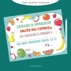 Printable USA Life Church Diploma Template Image Preview - PrintDocs