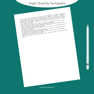 Printable USA University Diploma Template Image Preview - PrintDocs