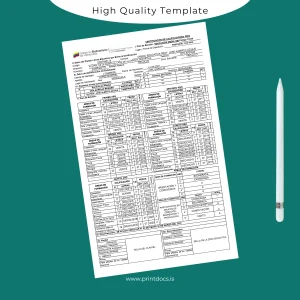 Printable Venezuela Unidad Educativa Prof. José Alberto Azuaje High School Diploma Image Preview - PrintDocs